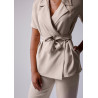 Tunika medyczna damska scrubs - Light Beige