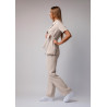 Tunika medyczna damska scrubs - Light Beige