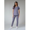 Bluza medyczna damska scrubs Slim - Lilac